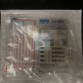 Lot de 02 Aiguille à injection 1 voie à usage unique