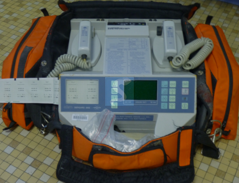 Défibrillateur Burker Odam Schiller Defigard 2002