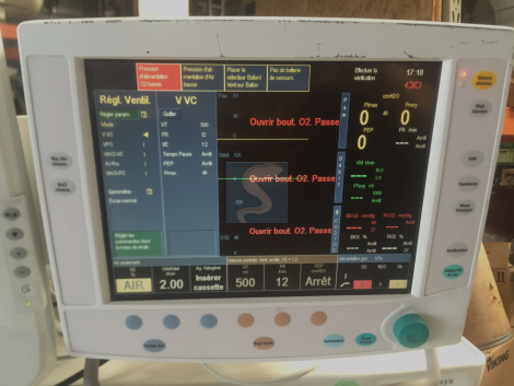 Respirateur d'anesthesie GE Datex-Ohmeda Aisys
