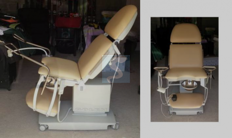 Divan d’examen électrique Gynécologie -  LUNEAU Série 6ET