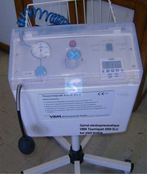 GARROT pneumatic VBM Tourniquet 2500 ELC 