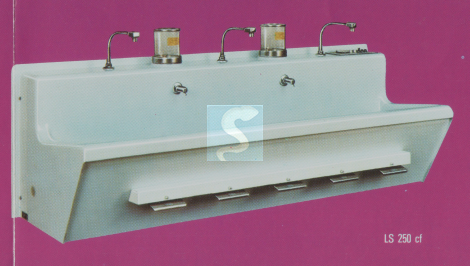 Lavabo aseptique HYCO 3 postes polyester