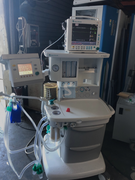 GE Datex-Ohmeda S/5 Aespire Ventilation 7100 